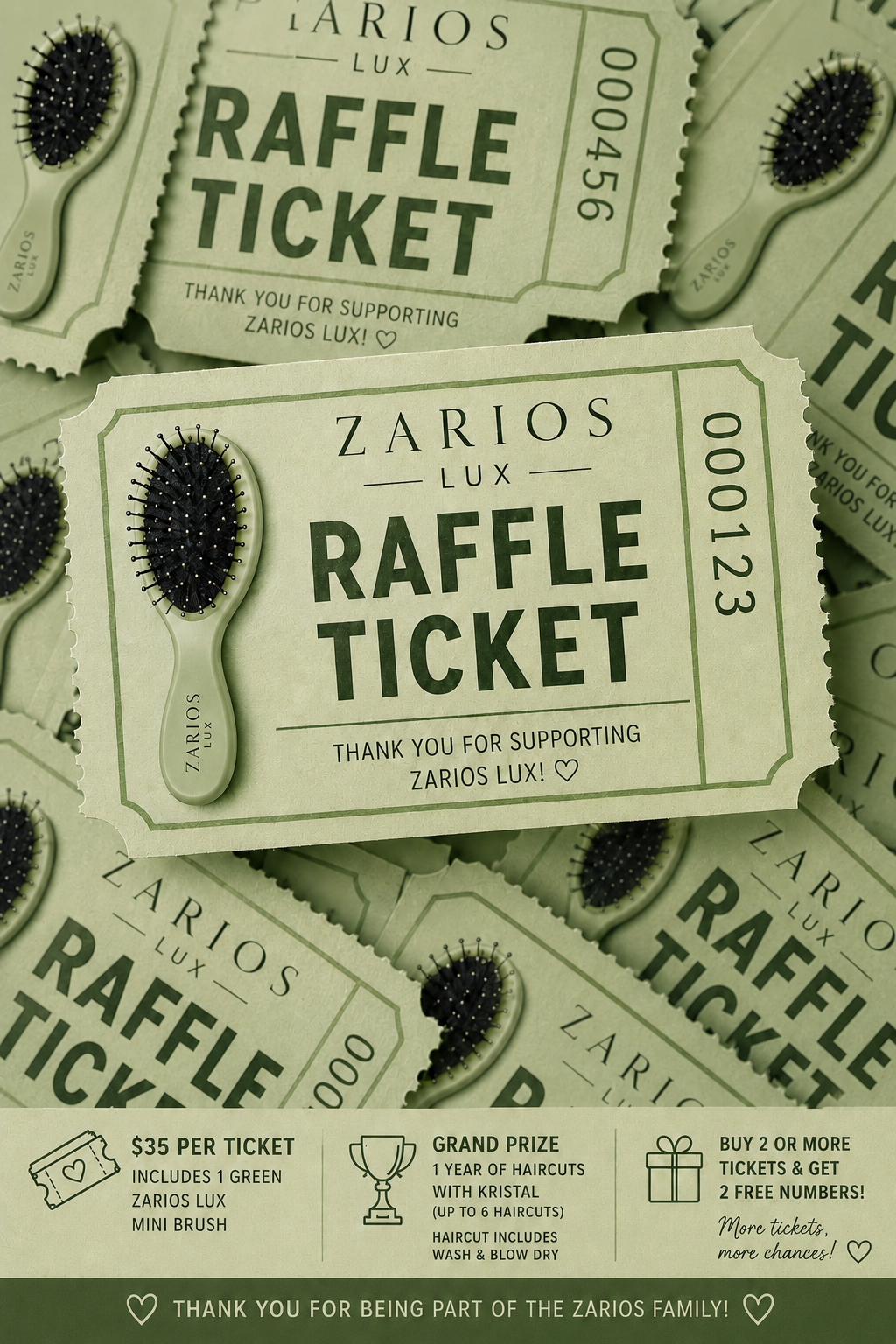 CLIENT APPRECIATION RAFFLE